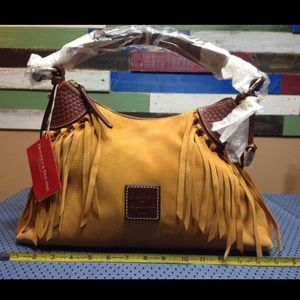 Dooney & Bourke Suede Leather Large Slouth